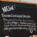Tuscan Chicken Salad from Quinns Cafe